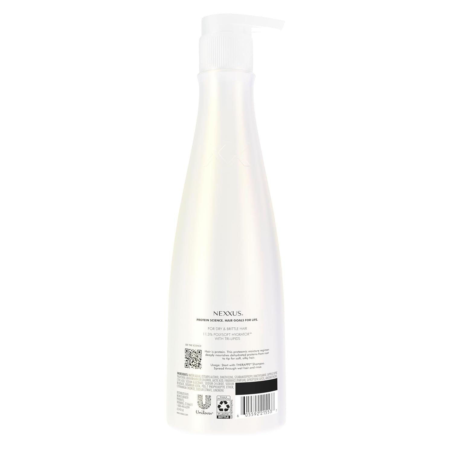 Nexxus HUMECTRESS Conditioner for Ultimate Moisture for Dry Hair Powered by POLYSOFT HYDRATOR Technology with Tri-Lipids 13.5 Oz