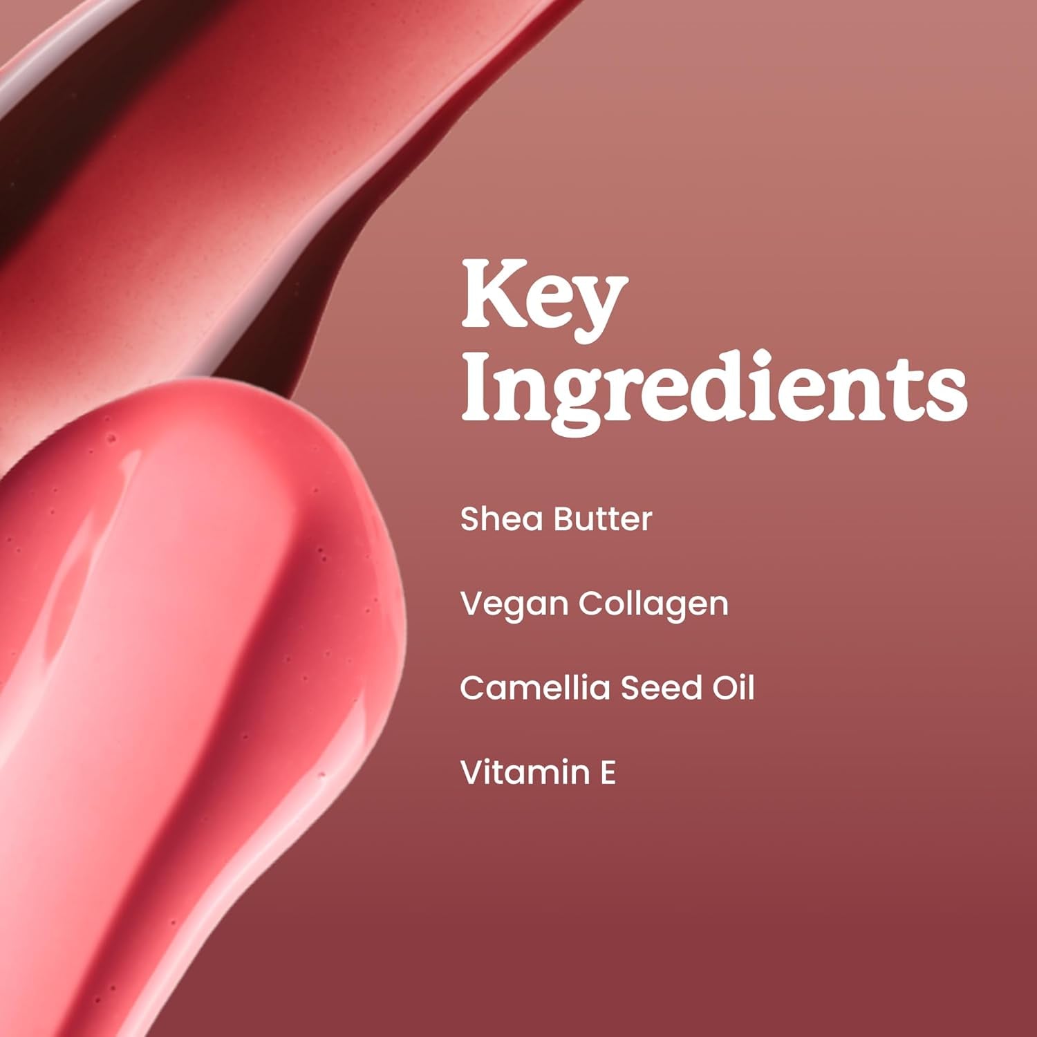 Lip Elixir Hydrating Lip Gloss, High-Shine, Bunny Tongue (Pink) | 3-In-1 Balm, Gloss & Oil, Glossy & Non-Sticky Finish, Infused with Vegan Collagen, Shea Butter & Vitamin E, Improves Texture