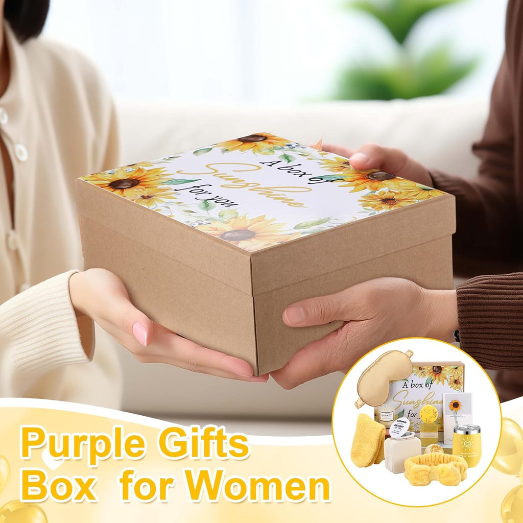 13 Pcs Birthday Gifts for Women Spa Basket Set for Women Mother'S Day Gifts Mirrors Socks Steamers Jewelry Case Bath Robe Mom Nurse Girlfriend Wife