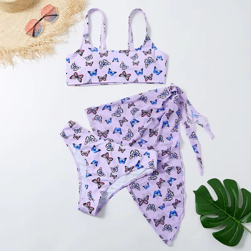 Sexy Marble Print Bikini 2026 Women Push up Bra Underwire 3 Piece Swimsuit Brazilian Beach Bathing Suit Swimwear Swimming Suits