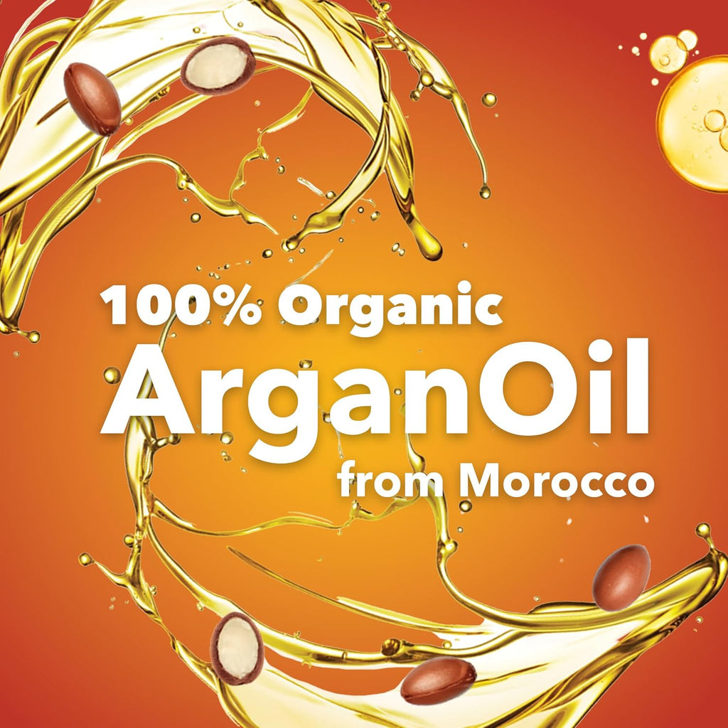 Anti-Humidity Gloss & Shine Mist, Lightweight Frizz Control and Heat Protection, Infused with 100% Organic Argan Oil from Morocco, 4 Oz
