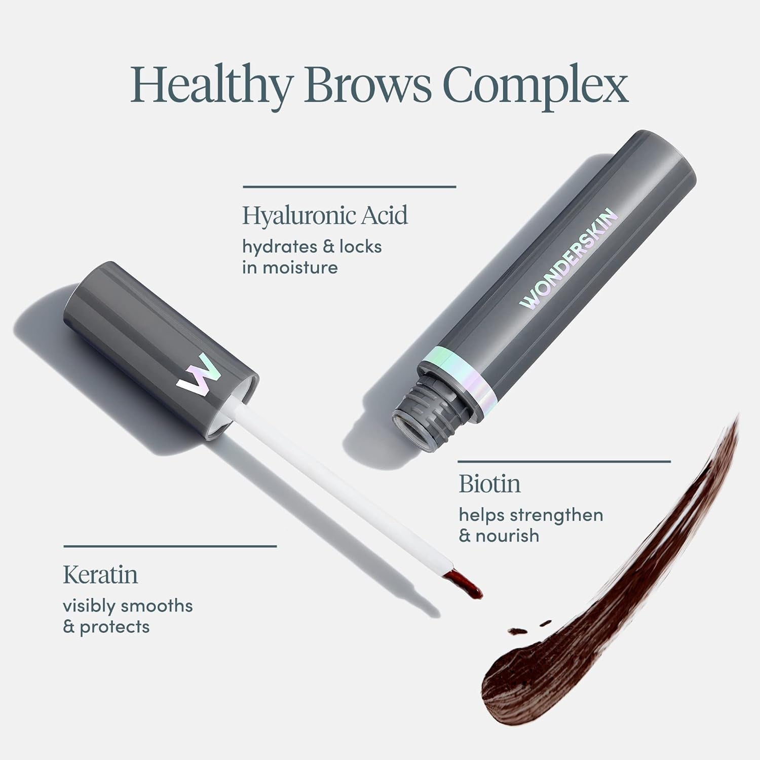 Eyebrow Gel - Long Lasting Eyebrow Gel, Tinted Brow Filler | Tinted Blonde Brow Gel Adds Natural-Looking Color, Volume, and Flexible All-Day Hold.