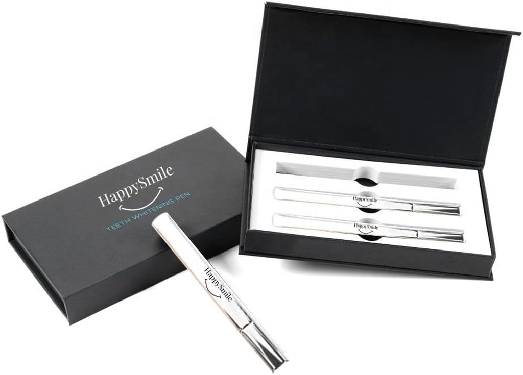 Teeth Whitening Pen Set of 3, Gentle on Sensitive Teeth | Achieve a Brighter Smile, Easier than Strips or Other Whitening Kits, Professional Results