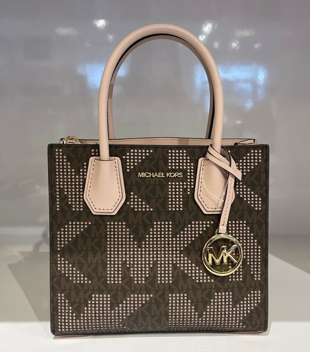Michael Kors MERCER Medium Satchel Shoulder Messenger Crossbody Bag