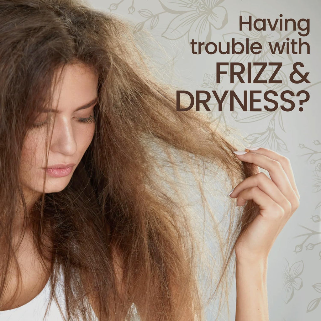 Ultra-Moisturizing Frizz Control Shampoo, 14 Fl Oz, Organic Coconut Oil and Royal Jelly, Deep Hydration, Natural Botanical Extracts, anti Hair Loss Shampoo, Gentle Formula | Organic Coconut Oil and Royal Jelly, Deep Hydration, Natural Botanical Extracts, anti Hair Loss Shampoo, Gentle Formula