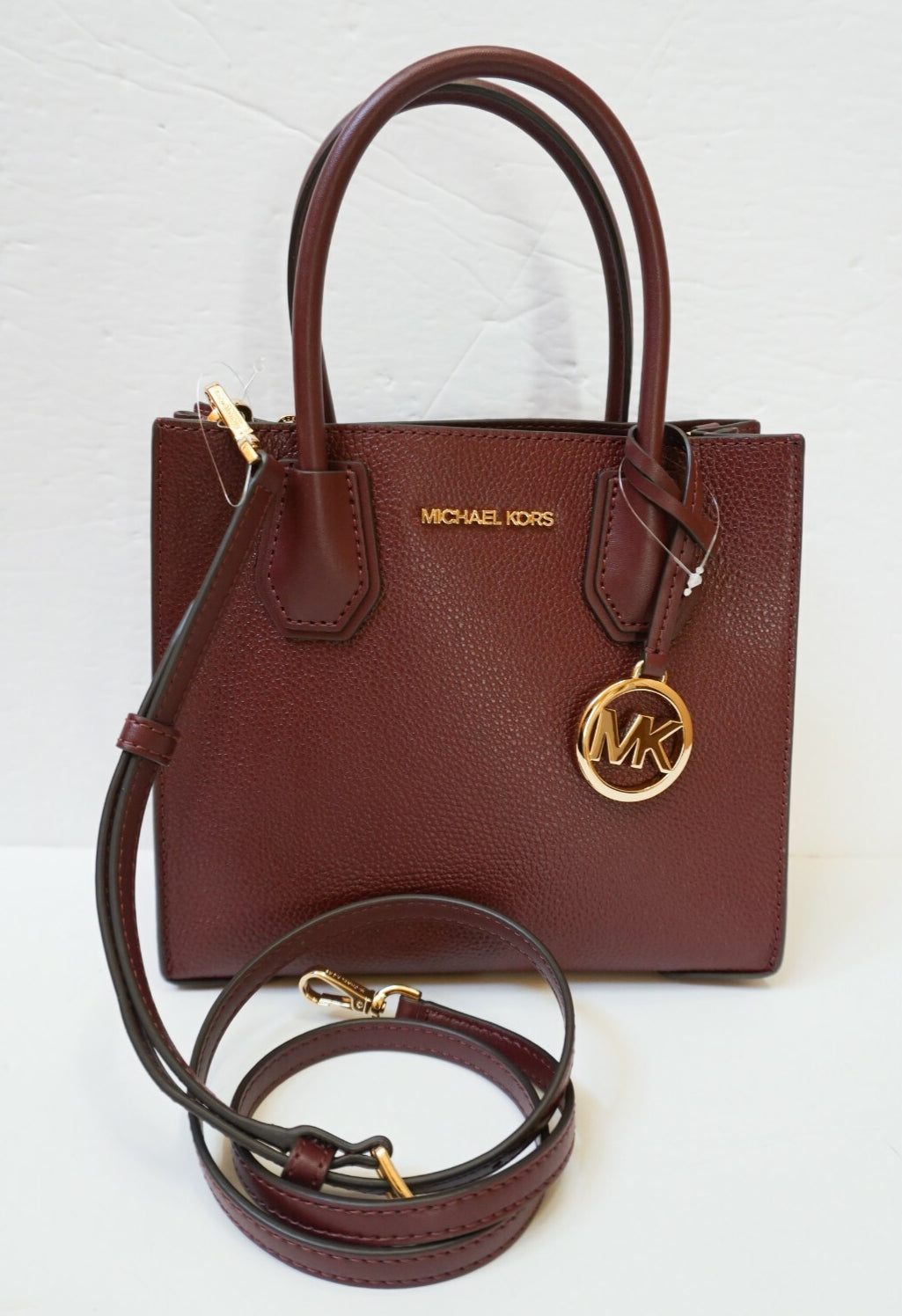 Michael Kors MERCER Medium Satchel Shoulder Messenger Crossbody Bag