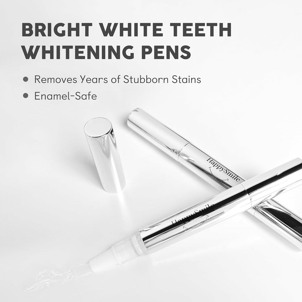 Teeth Whitening Pen Set of 3, Gentle on Sensitive Teeth | Achieve a Brighter Smile, Easier than Strips or Other Whitening Kits, Professional Results
