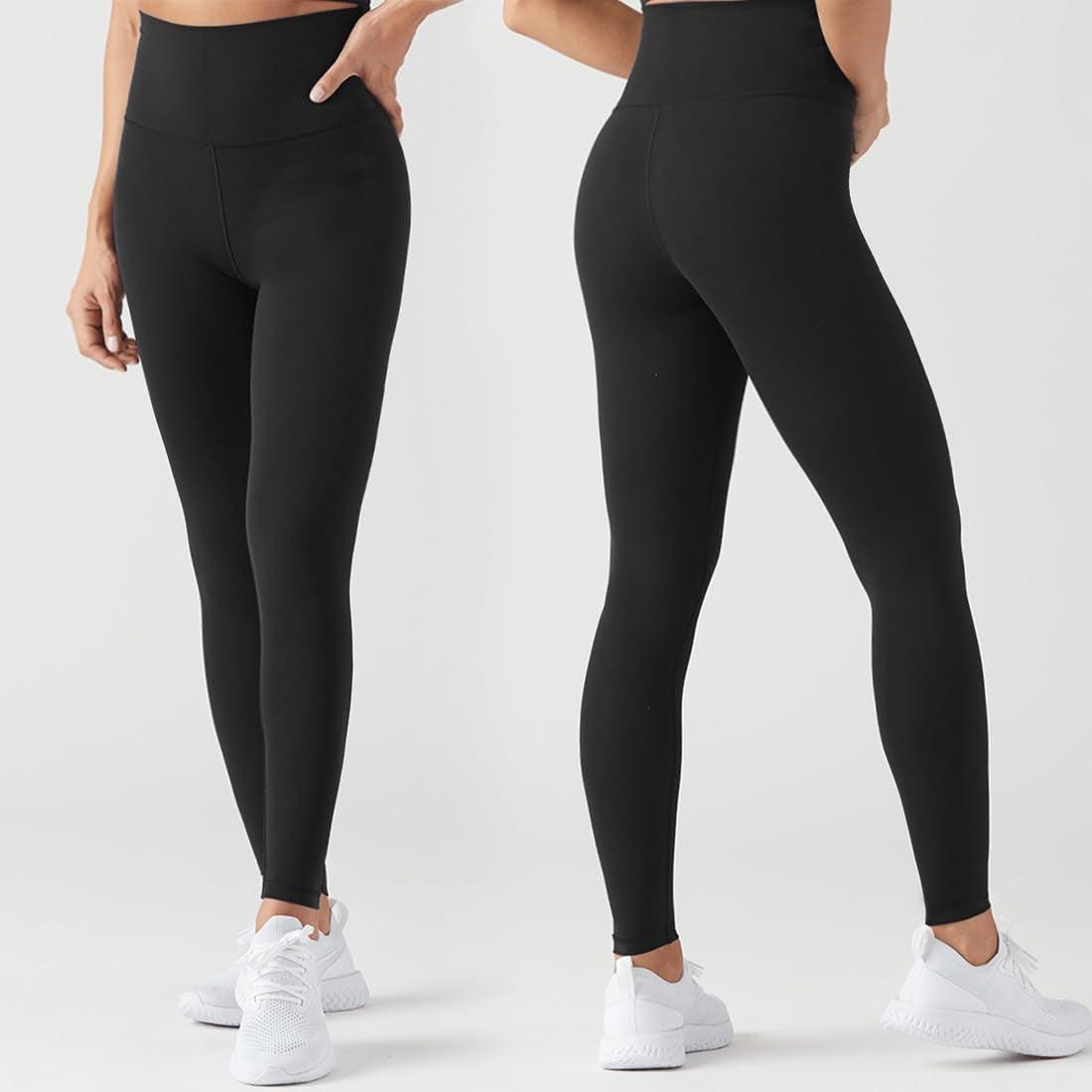 Creamlush High Waisted Leggings for Women Full Length & Capri | Buttery Soft, Stretchy, Tummy Control, Opaque, Slimming Fit, Plus-Size Fit, Moves Freely, Workout Yoga Running Lounge Pants