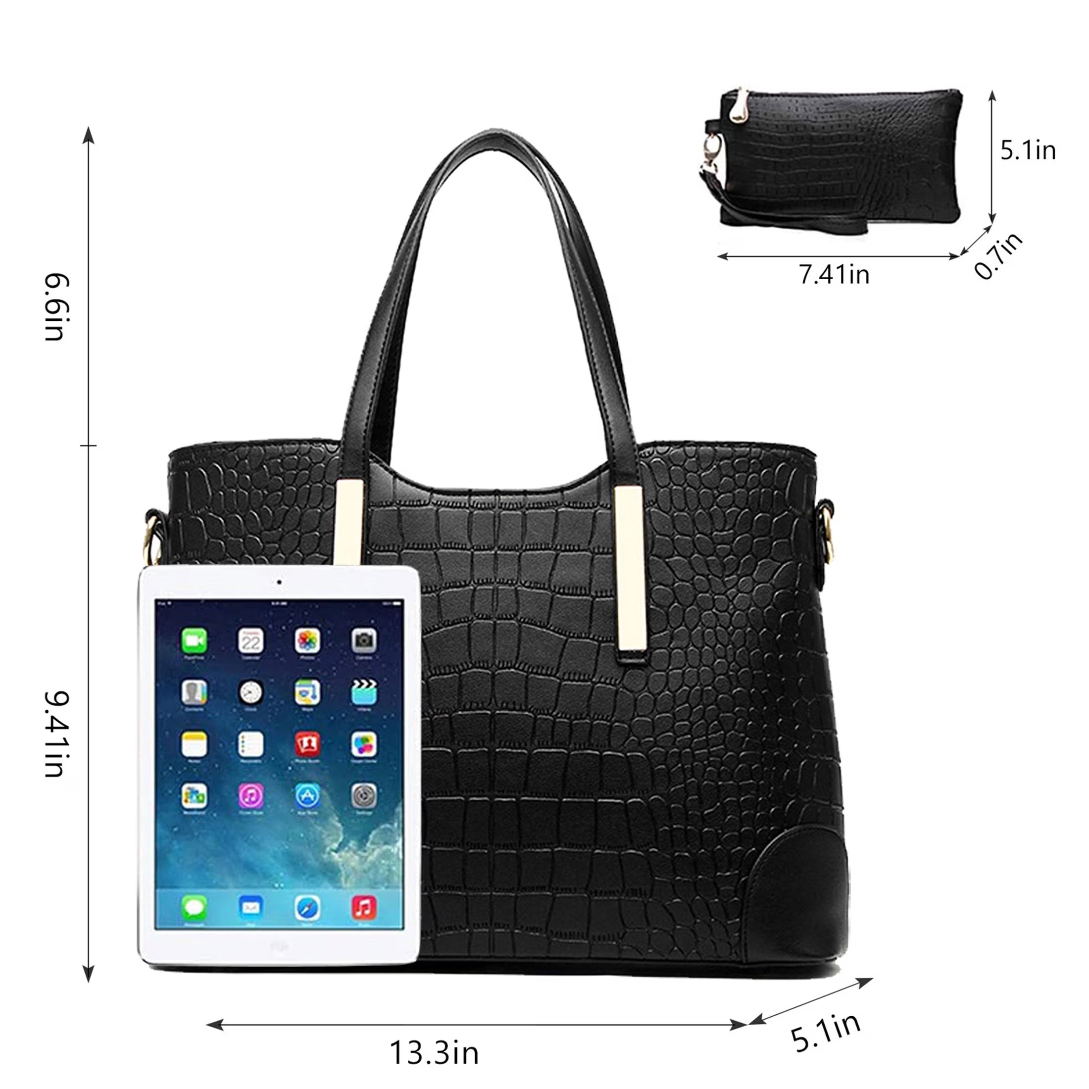 Satchel Purses and Handbags for Women Shoulder Tote Bags Wallets