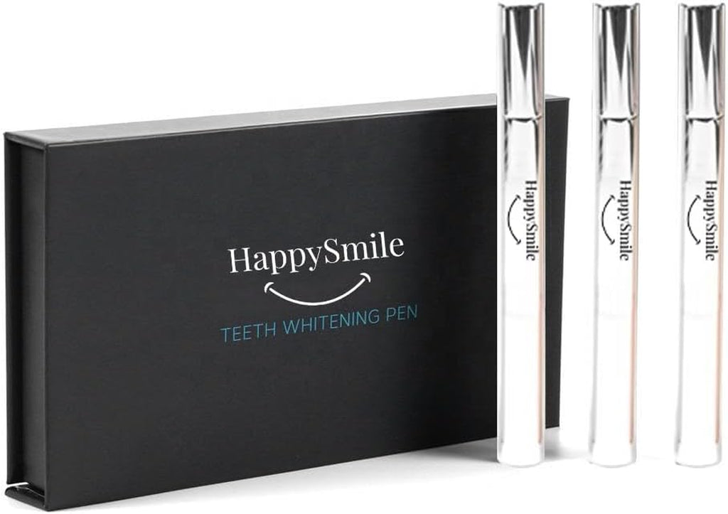 Teeth Whitening Pen Set of 3, Gentle on Sensitive Teeth | Achieve a Brighter Smile, Easier than Strips or Other Whitening Kits, Professional Results