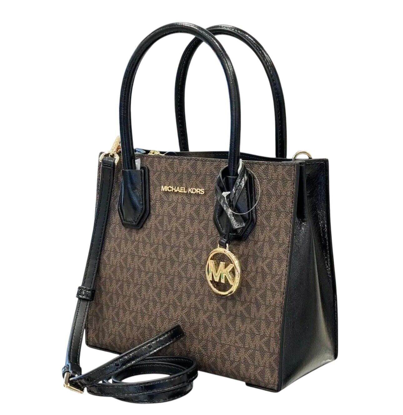 Michael Kors MERCER Medium Satchel Shoulder Messenger Crossbody Bag