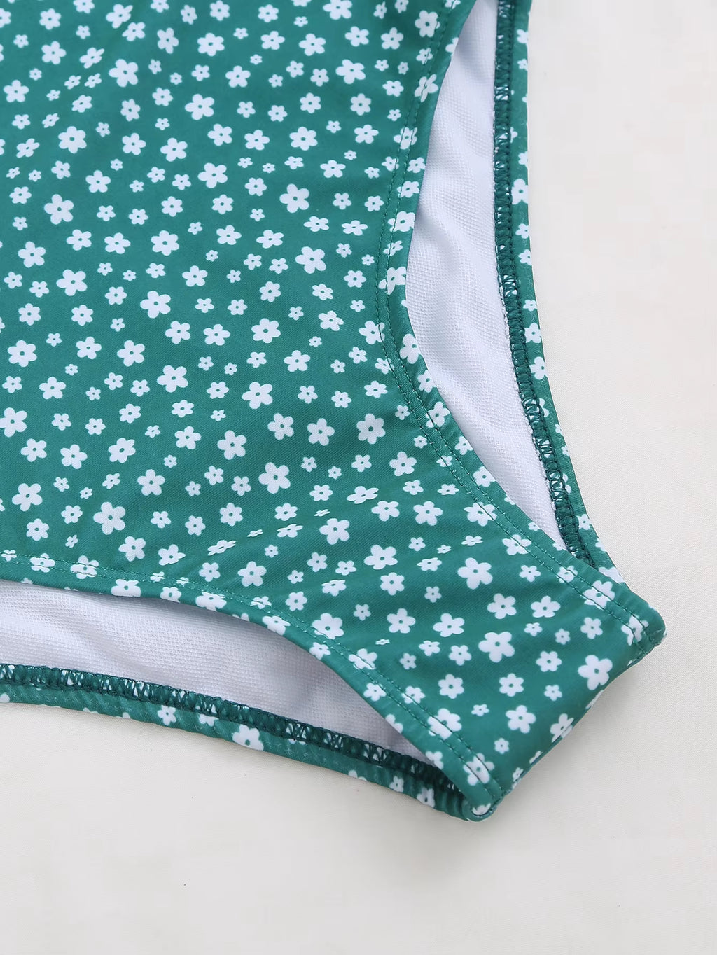 Sexy Green Dot Print Bikini 2026 Women Bathing Suit Bathers High Waist Swimsuit Brazilian Push up Lace up Bandage Swimwearr