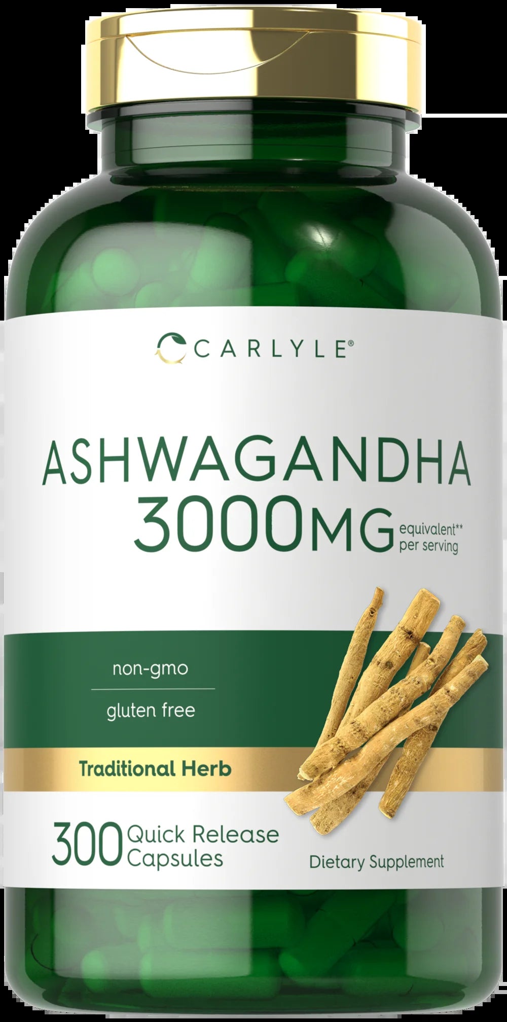 Ashwagandha Supplement 3000Mg | 300 Capsules for Men and Women | by