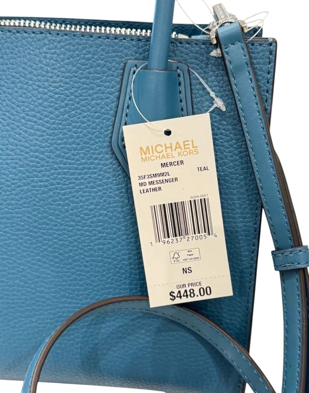 Michael Kors MERCER Medium Satchel Shoulder Messenger Crossbody Bag