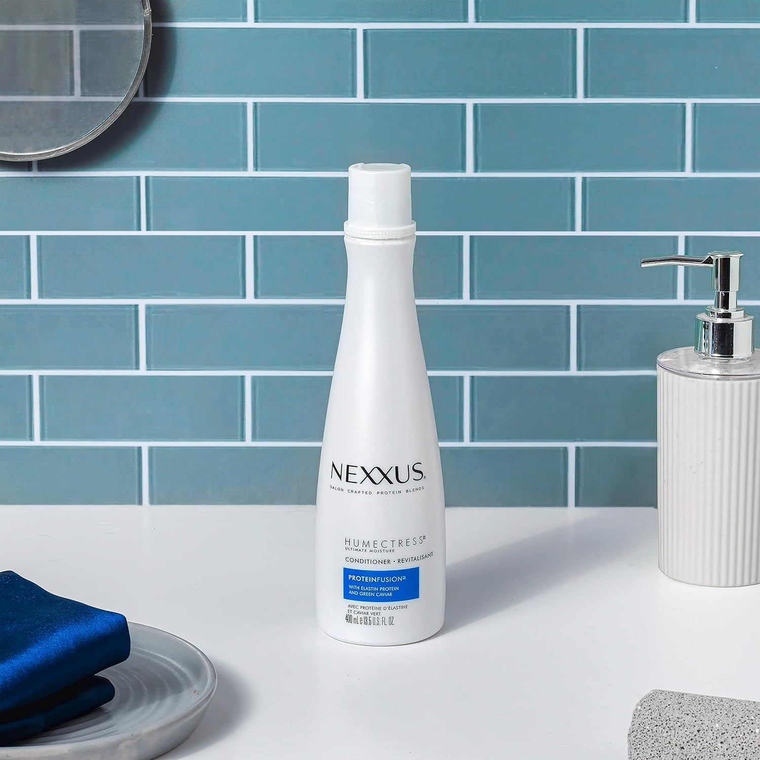 Nexxus HUMECTRESS Conditioner for Ultimate Moisture for Dry Hair Powered by POLYSOFT HYDRATOR Technology with Tri-Lipids 13.5 Oz