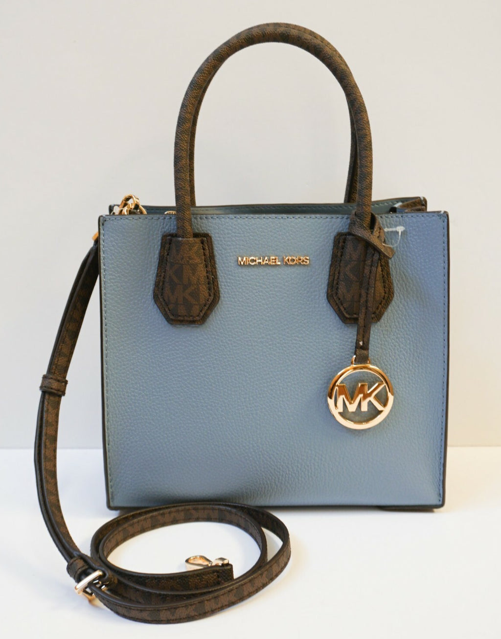 Michael Kors MERCER Medium Satchel Shoulder Messenger Crossbody Bag