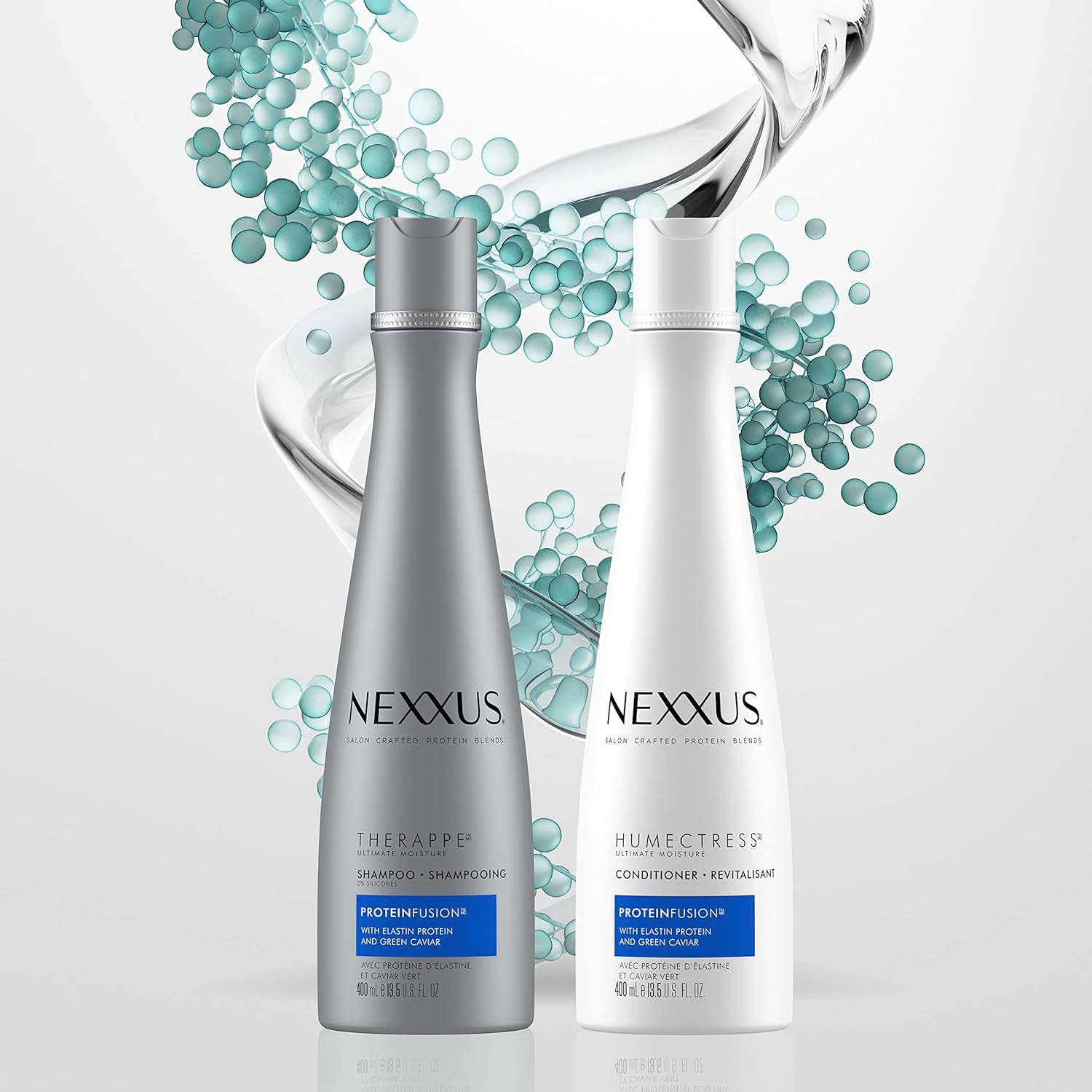 Nexxus HUMECTRESS Conditioner for Ultimate Moisture for Dry Hair Powered by POLYSOFT HYDRATOR Technology with Tri-Lipids 13.5 Oz