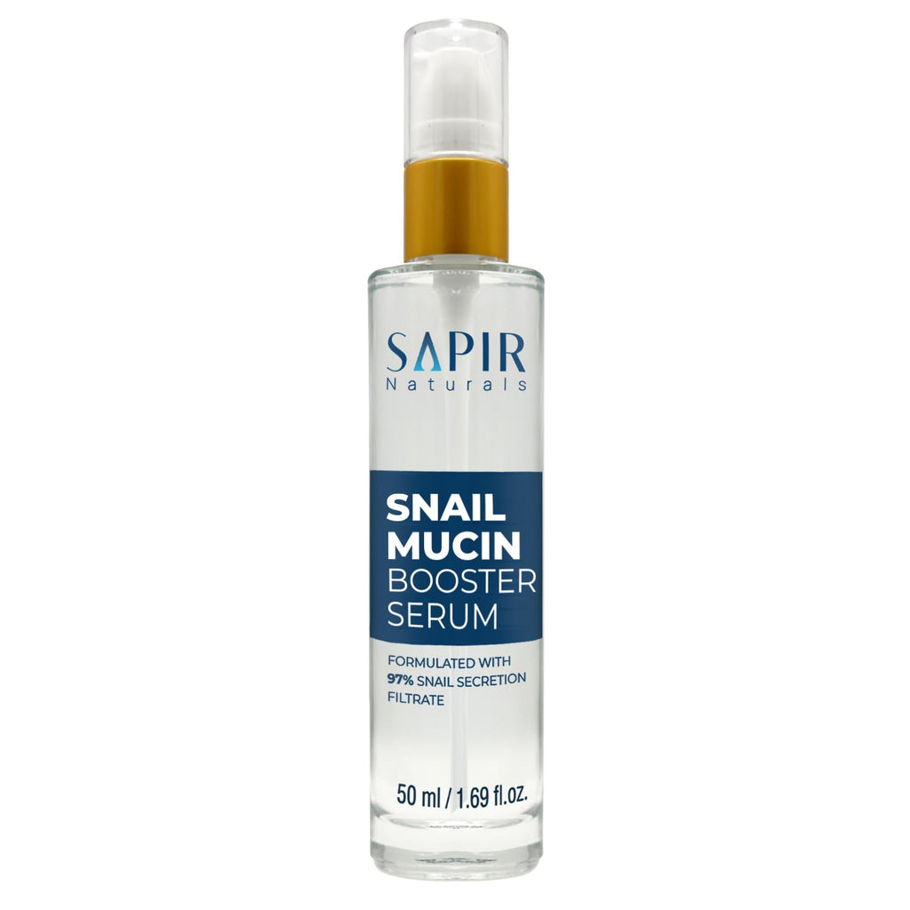 Snail Mucin Repair Booster 50 Ml – Formulated with 97% Snail Secretion Filtrate – Facial Skin Care for Women with Hyaluronic Acid – Anti‑Aging