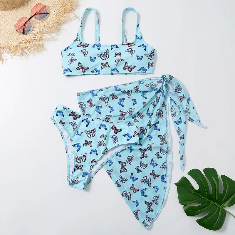 Sexy Marble Print Bikini 2026 Women Push up Bra Underwire 3 Piece Swimsuit Brazilian Beach Bathing Suit Swimwear Swimming Suits