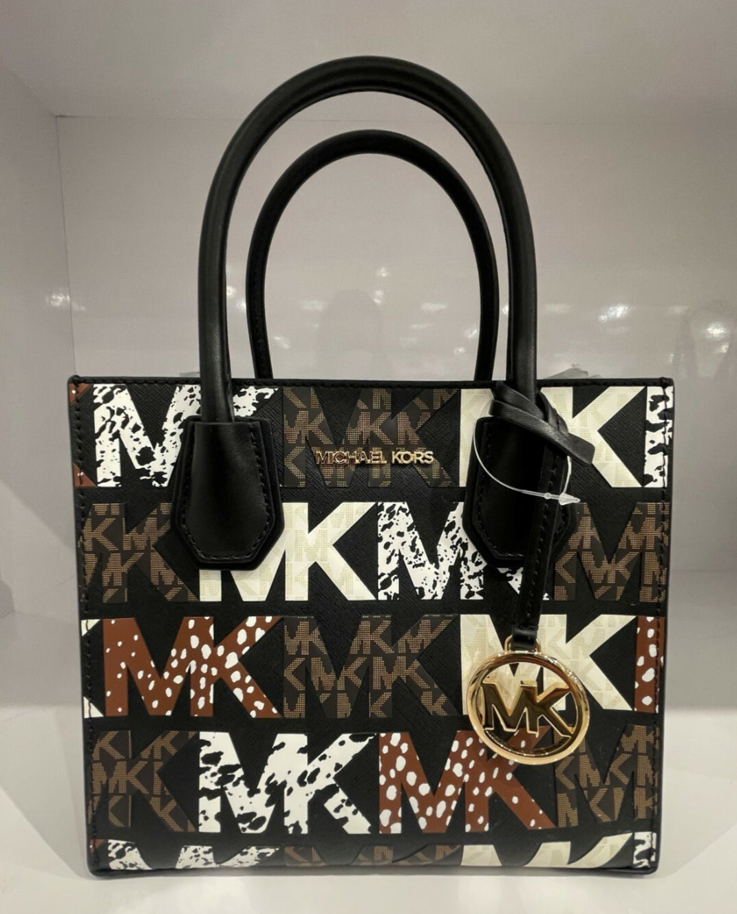 Michael Kors MERCER Medium Satchel Shoulder Messenger Crossbody Bag